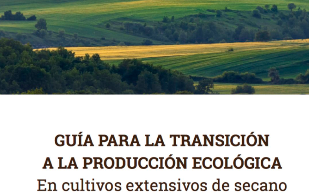 «Guía para la transición a la producción ecológica en los cultivos extensivos de secano» y otros materiales DESCARGABLES del GO ECOPIONET