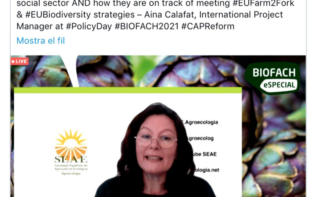 SEAE en BIOFACH eSPECIAL 2021: #PolicyDay (debate sobre políticas)