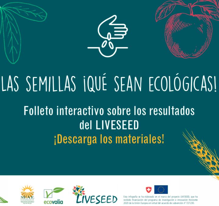 Las semillas ¡QUÉ SEAN ECOLÓGICAS!