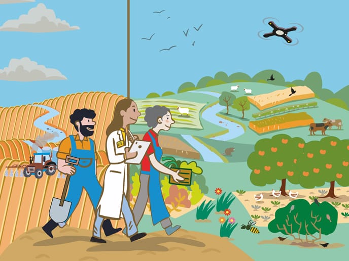 Reclamamos un apoyo decidido al campo basado en la TRANSICIÓN AGROECOLÓGICA