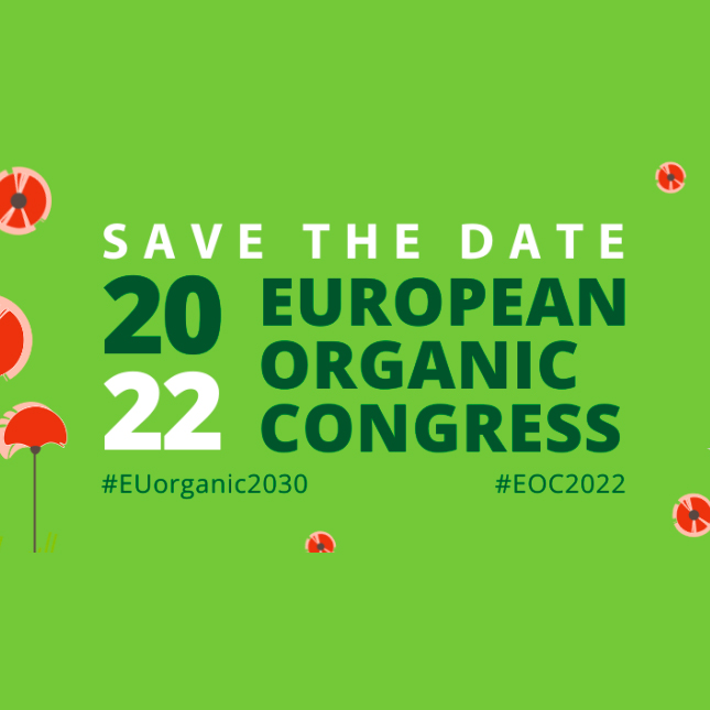 SEAE en el Congreso Europeo de Agricultura Ecológica 2022