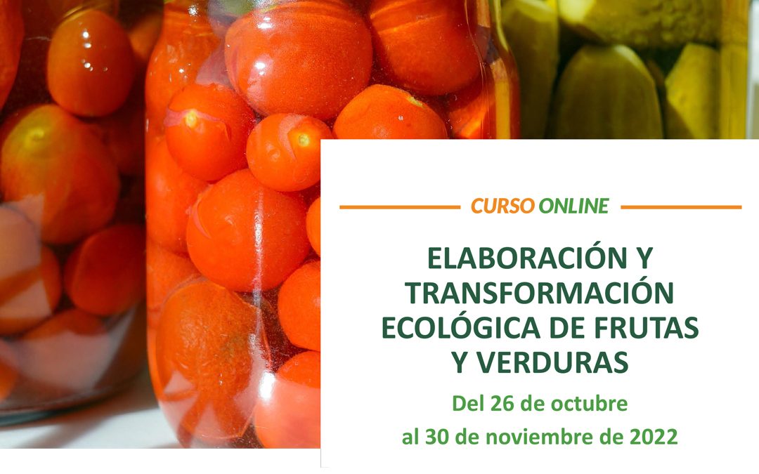 Cursos gratuitos sobre producción ecológica para residentes en la Comunitat Valenciana
