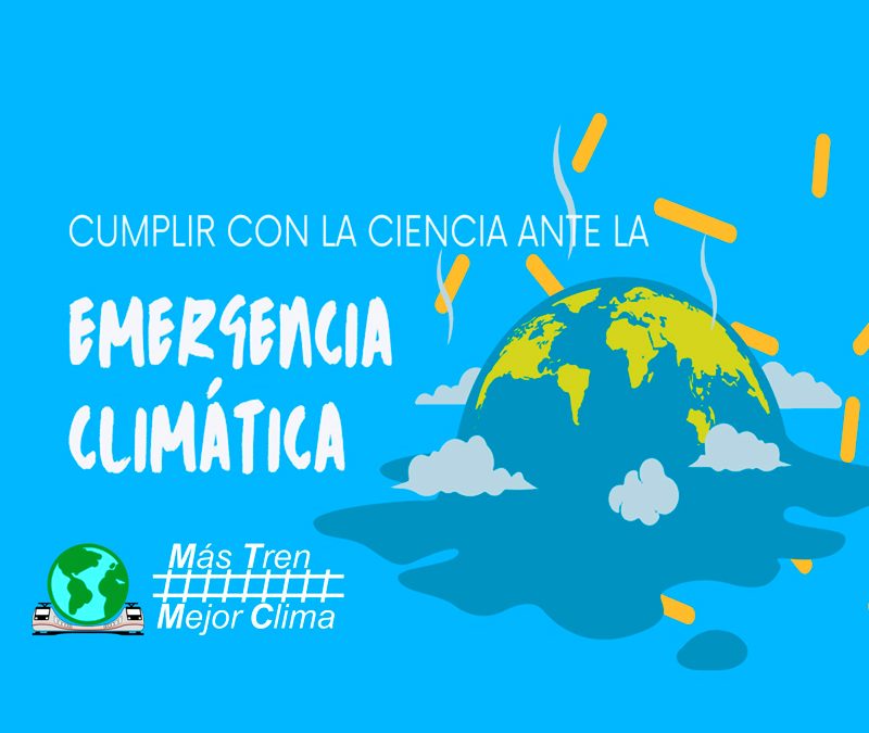 Únete a la campaña #MásTrenMejorClima