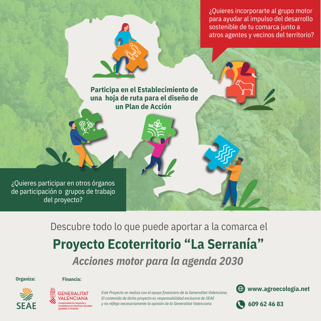 ECOTERRITORIO «LA SERRANÍA»: ACCIONES MOTOR PARA LA AGENDA 2030