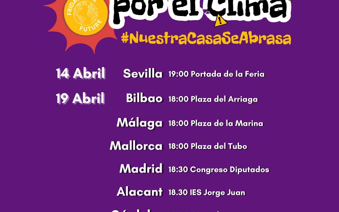 #NuestraCasaSeAbrasa: ACCIÓN GLOBAL POR EL CLIMA 19A 2024