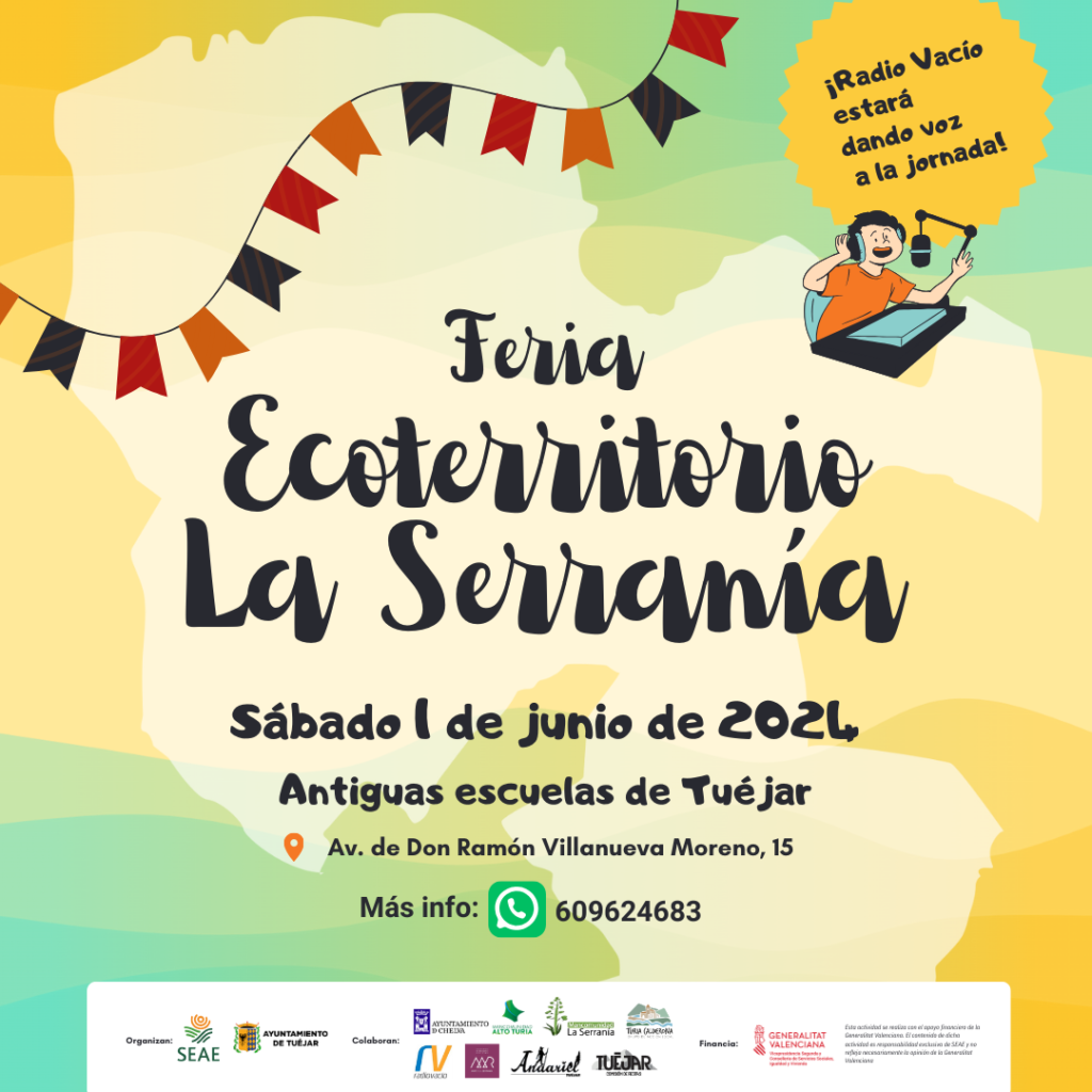 Ven a disfrutar de la I Feria “Ecoterritorio La Serranía”
