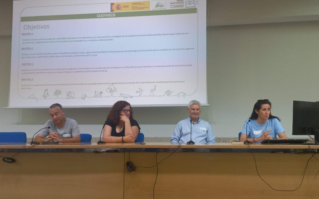 Creando sinergias para la restauración del Mar Menor a través de buenas prácticas agrícolas