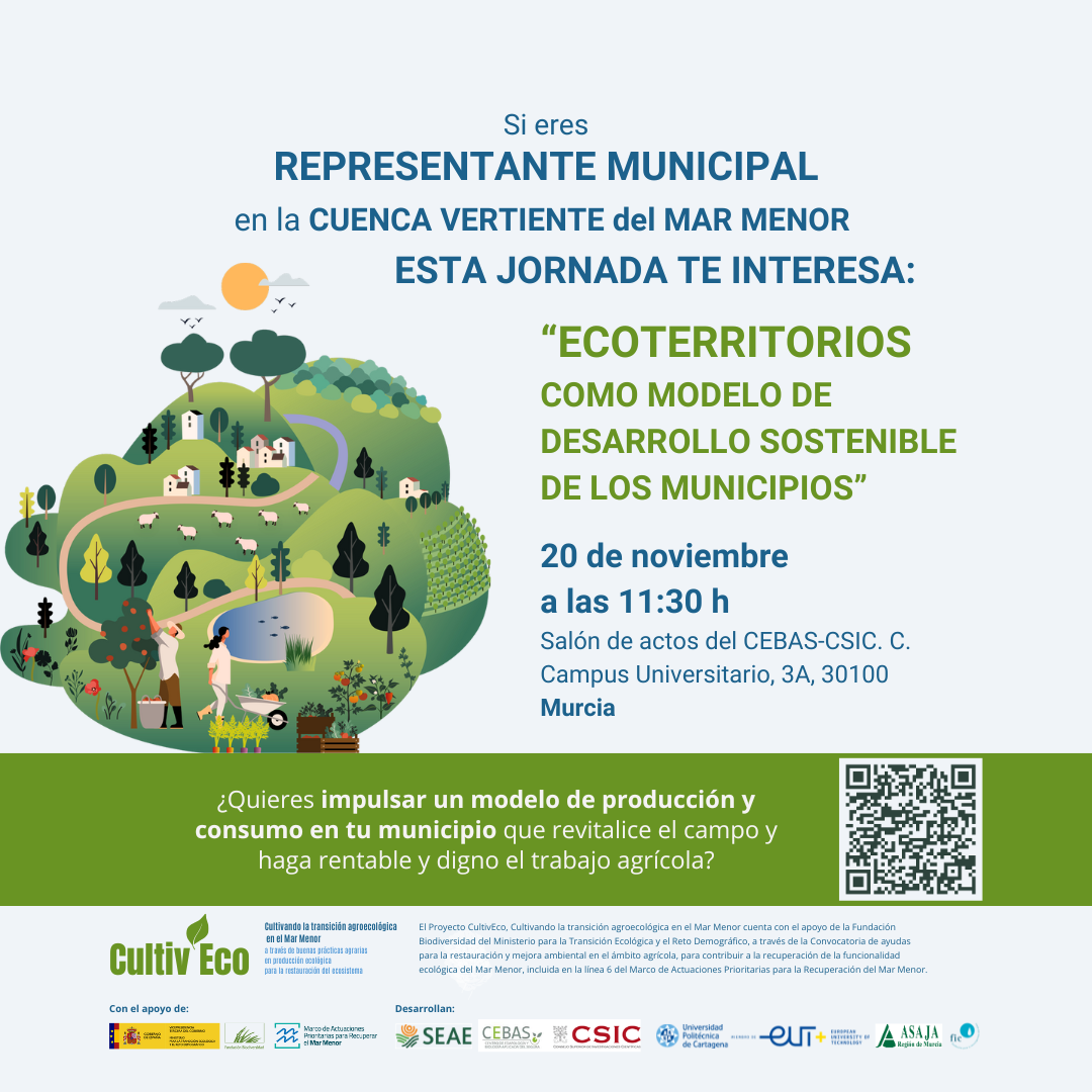 Jornada «Ecoterritorios» como modelo de desarrollo para los municipios del Mar Menor