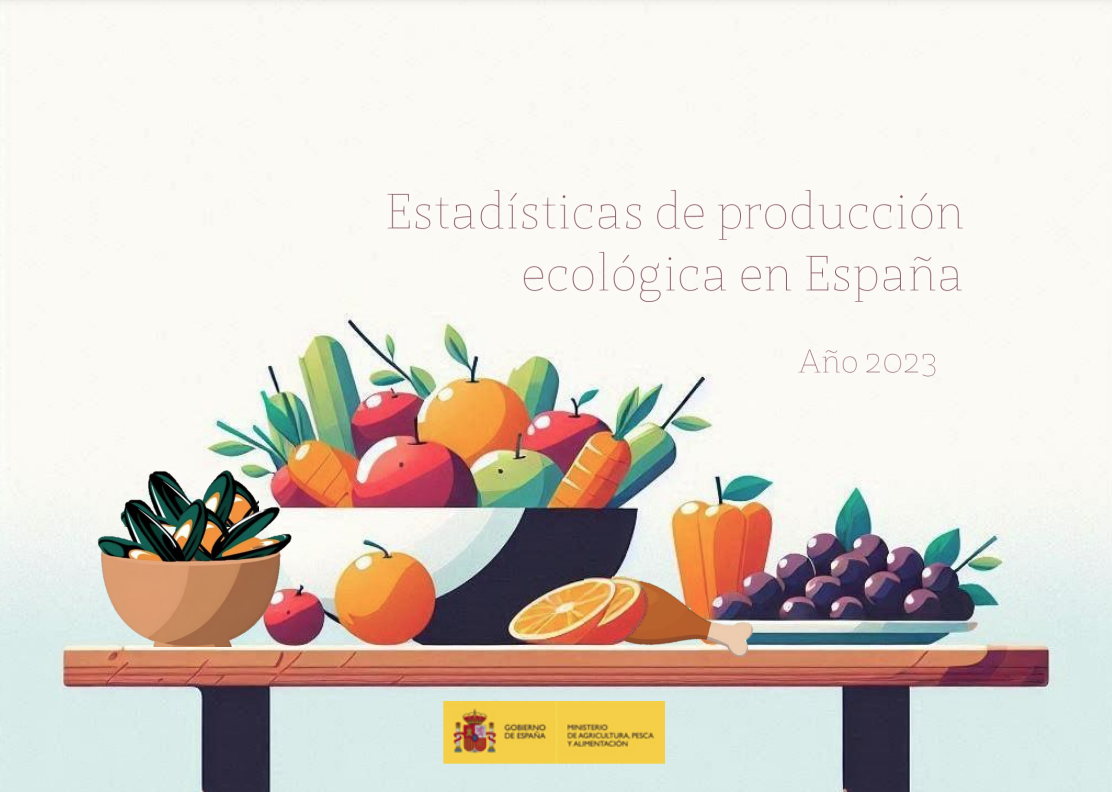 Publicadas las estadísticas de producción ecológica en España 2023