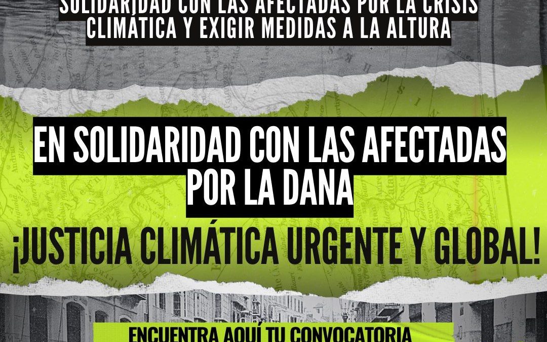 Justicia climática: URGENTE y global