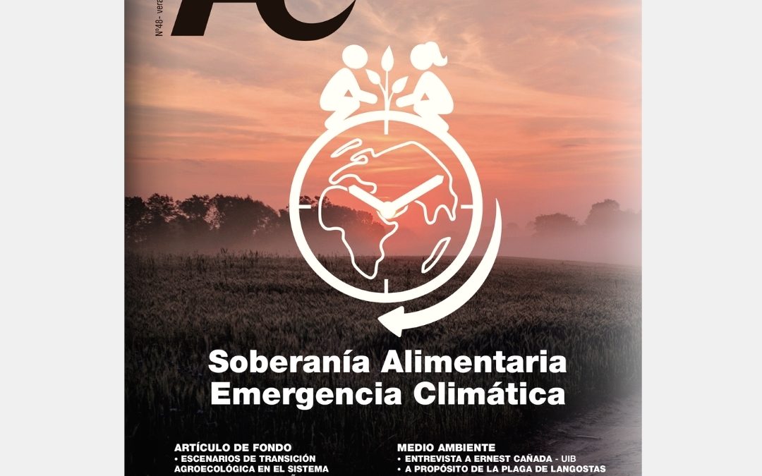 Revista Ae edición verano:  Soberanía Alimentaria y Emergencia Climática