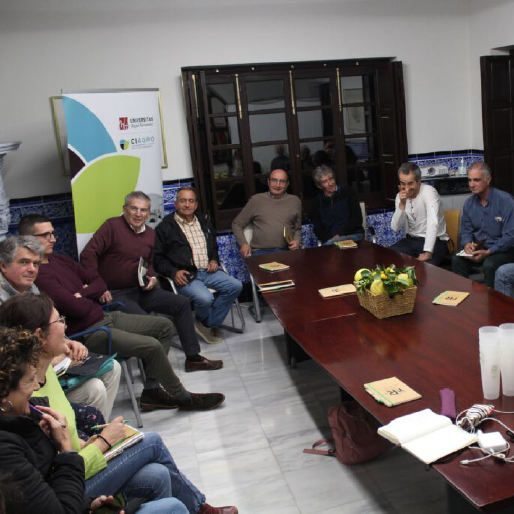 Encuentro agricultores/as y ganaderos/as en Orihuela (2023)